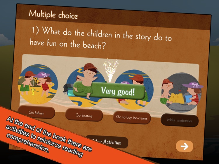 Books for Kids: En la playa Lite screenshot-3