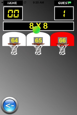 Basketball Math screenshot 2