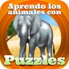 Aprender los animales con puzzles