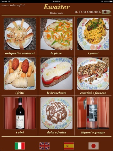 Ewaiter - il menu al ristorante screenshot 2