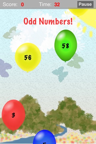 Balloon Pop Challenge – The Math Learning Game! screenshot 2