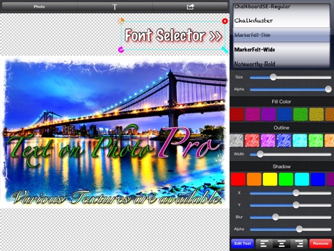 Text on Photo Pro for iPad screenshot 4