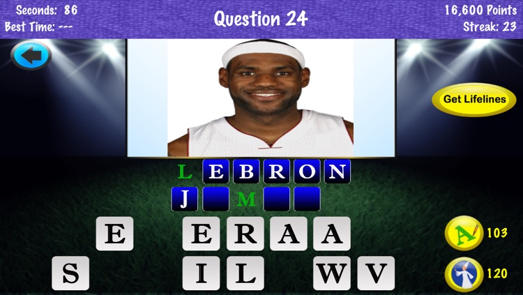 Icons of Sports Word Challenge Pro