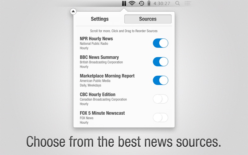 hourly news iphone screenshot 3