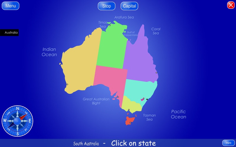 Screenshot #3 pour States and Territories of Australia