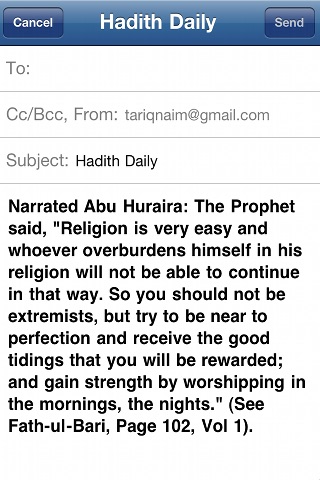 Hadith Daily screenshot 4