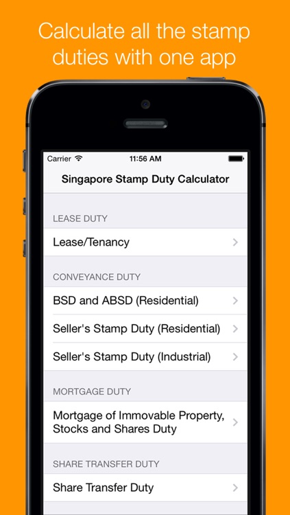 SG Stamp Duty Calculator