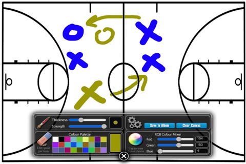 Basketball Coach Diagram screenshot 3