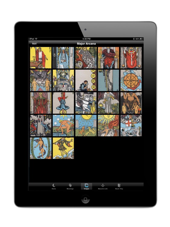 Masonic Tarot for iPad