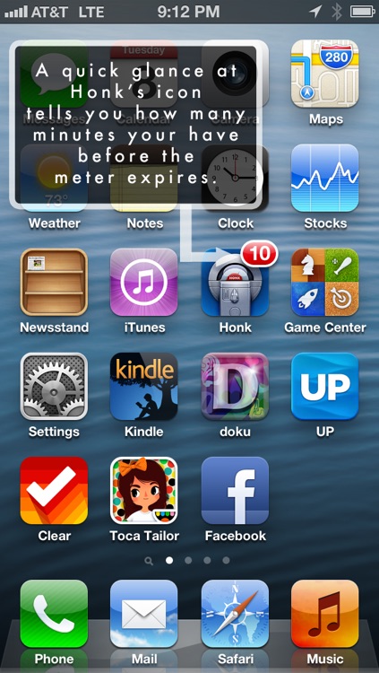 Honk - Find Car, Parking Meter Alarm and Nearby Places