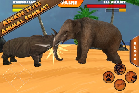 Safari Arena: Wildlife Arcade Fighter screenshot 2