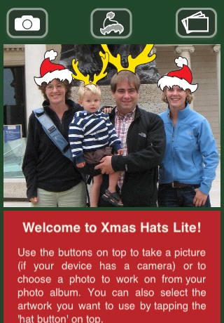 Xmas Hats Lite screenshot 4