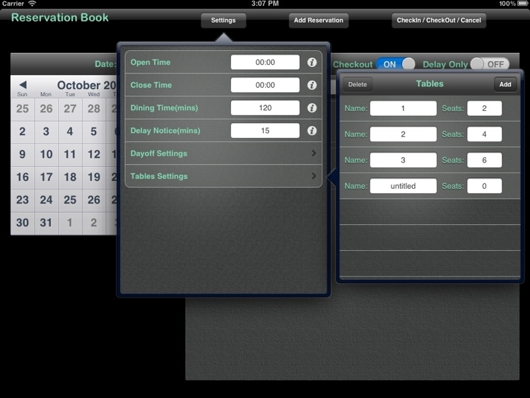 Reservation Book Free screenshot-4