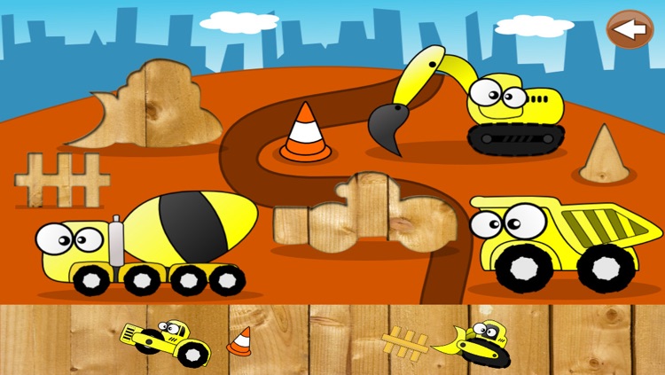 Construction Puzzle for Kids