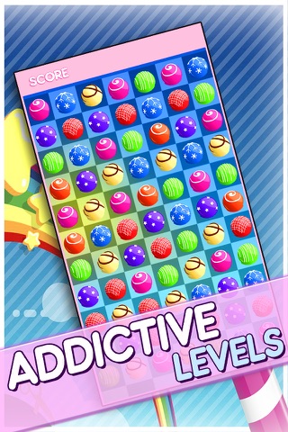Candy Jewels Mania Puzzle Game - Fun Sugar Rush Match3 For Kids HD FREE screenshot 2