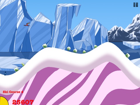 Crazy Ski-Flying HD screenshot 2