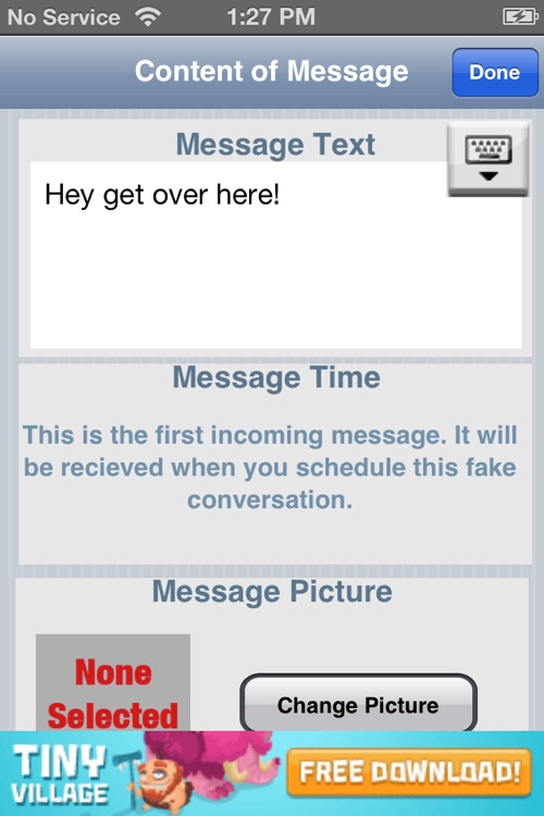 Fake-A-Message™ Free (MMS & SMS!)