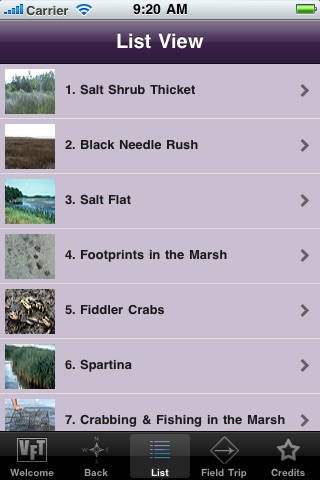 Salt Marsh Virtual Field Trip screenshot 4