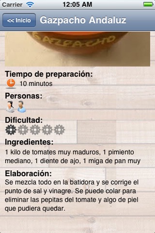 Recetas Camperas screenshot 4