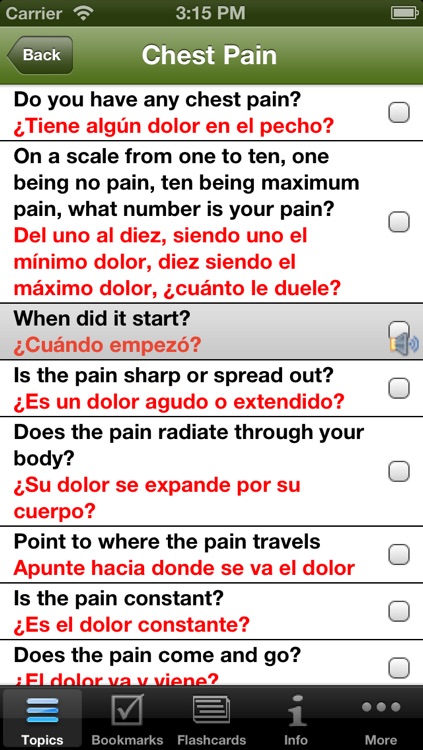 AUDIO- Medical Spanish (EMSG)