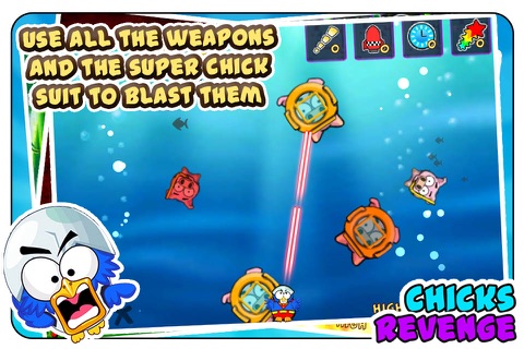 Chicks Revenge : Tiny Pig Killer Game screenshot 3