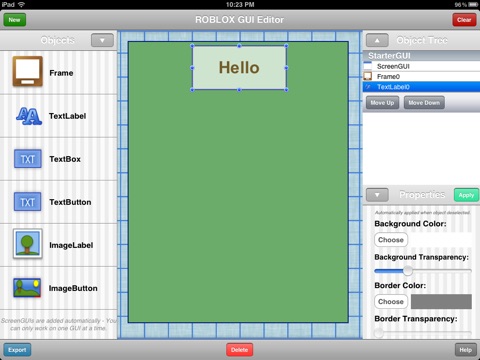 Gui Designer For Roblox By Double Trouble Studio Ios United States - screenshots