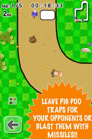 Pig Racing : Fart Your Way To The Finish Line! screenshot 2