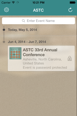 ASTC Conference App screenshot 2