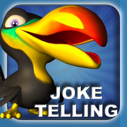 jokes: jose joke telling toucan icon