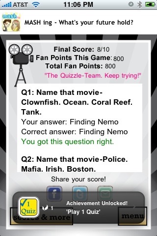 Movie Quizzle Screenshot 3