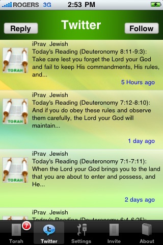 iPray Jewish screenshot 3