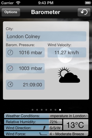 Barometer für das iPhone screenshot 2