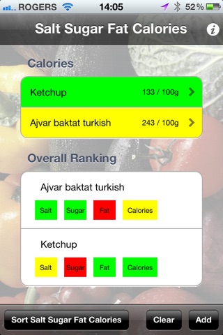 Salt Sugar Fat Calories screenshot 4