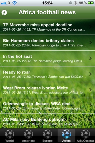 inFootball News screenshot 3