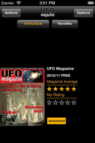 UFO Magazine screenshot 2