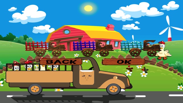 Chicken Farm - My Tiny Tractor Racing Game For Kids(圖2)-速報App