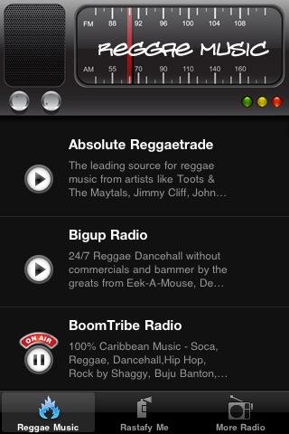 Reggae Music Radio FM screenshot 4