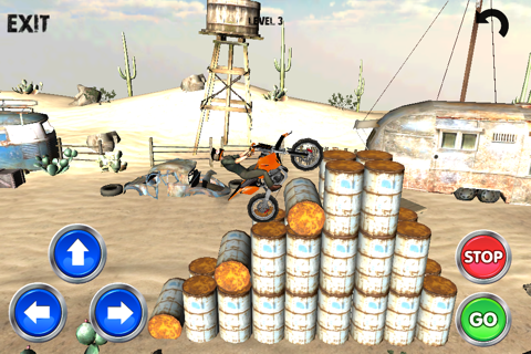 Dirt Bike 3D Free screenshot 2