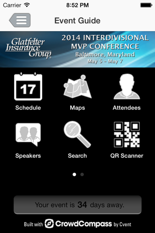 2014 Glatfelter Insurance Group Interdivisional MVP Conference screenshot 3