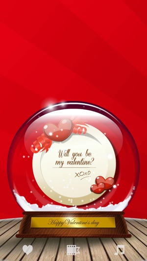 Valentine Snow Globe(圖2)-速報App