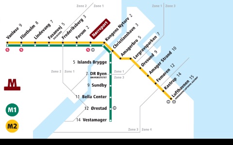 Denmark Subway Maps (Copenhagen) screenshot-4