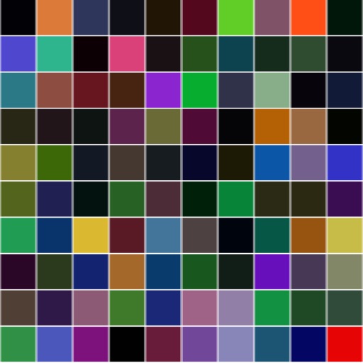 Random Color Chart