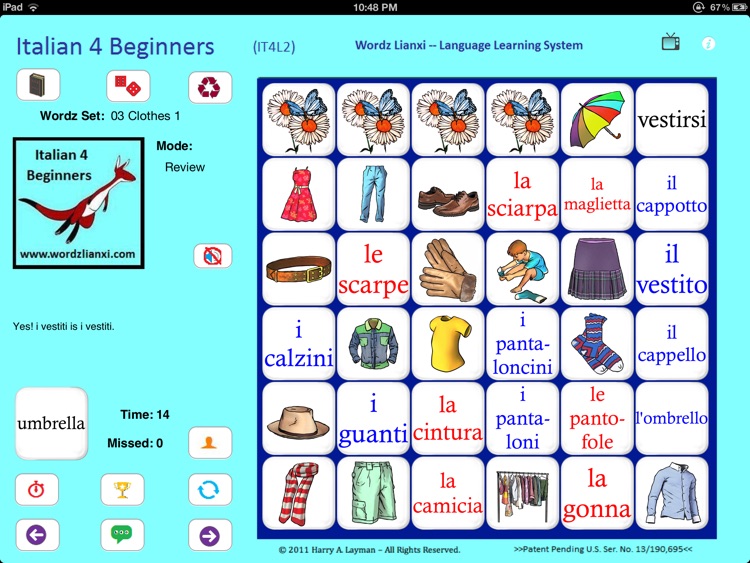 Italian Words 4 Beginners (it4L2) by Harry Layman