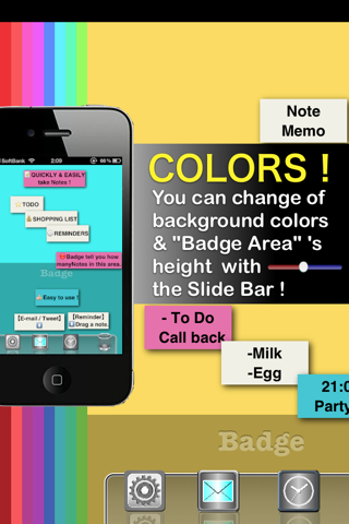 Badge Sticky Notes FREE screenshot 2