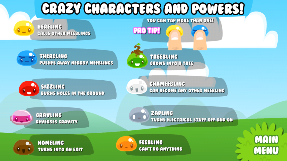 #3. Meeblings (iOS) 由: Ninja Kiwi