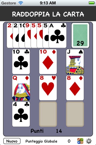 Double Or Quits Solitaire screenshot 2
