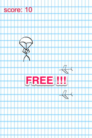 Adventure Of Stickman: Fly In The Sky Free screenshot 4