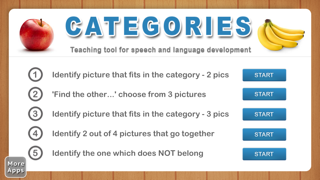 Categories from I Can Do Apps Screenshot