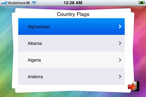 Country Flags by Tidels Free screenshot 2