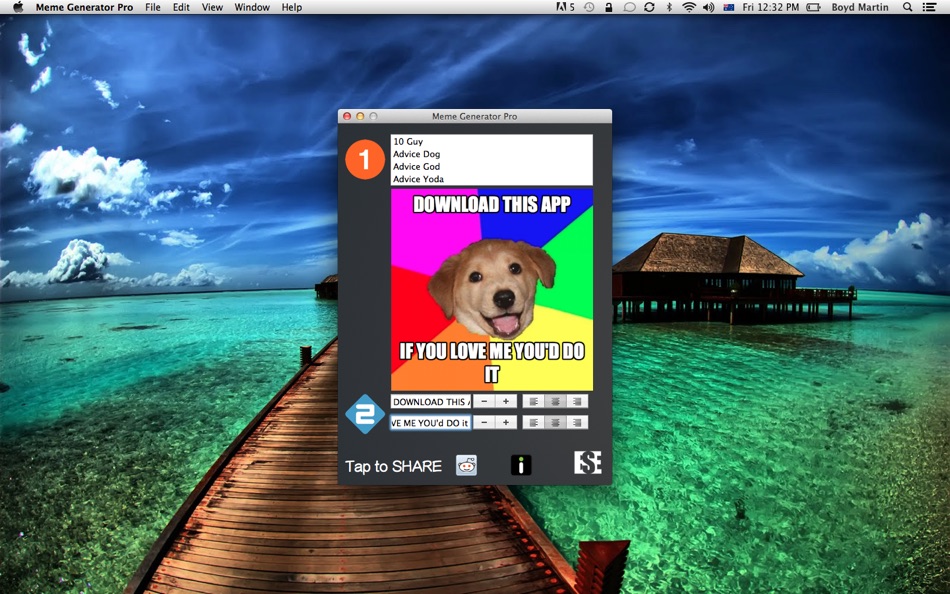 Easy Meme Generator Pro for Mac OS X - 1.0 - (macOS)